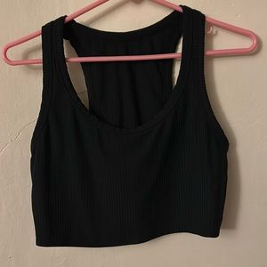 Black athletic top from the Target brand all in motion